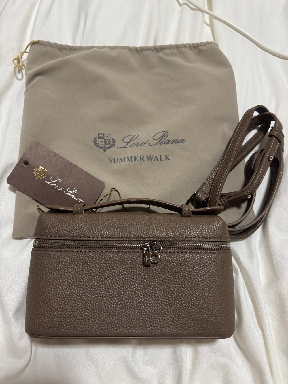 LP Taupe Bag